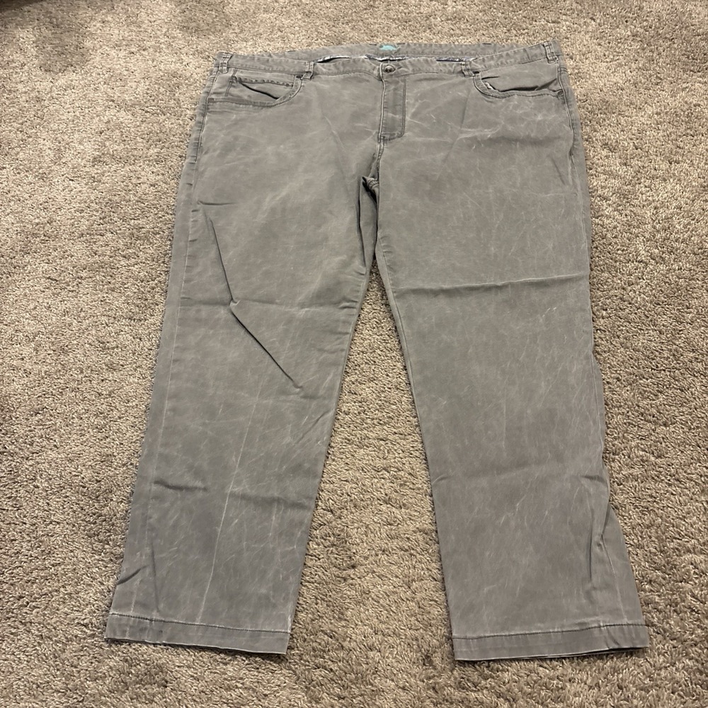 Tommy Bahama Pants FITS 52x30 Gray Grey Performance Pocket Golf Travel Stretch